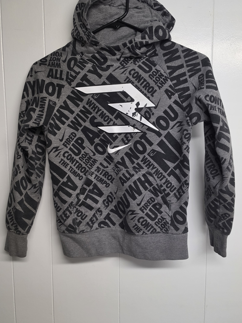 Youth Nike Grey Hoodie